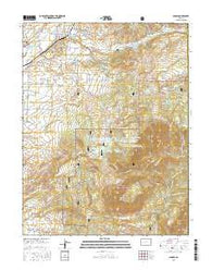 Paonia Colorado Current topographic map, 1:24000 scale, 7.5 X 7.5 Minute, Year 2016