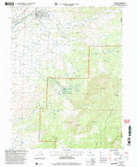Paonia Colorado Historical topographic map, 1:24000 scale, 7.5 X 7.5 Minute, Year 2001
