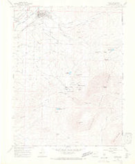 Paonia Colorado Historical topographic map, 1:24000 scale, 7.5 X 7.5 Minute, Year 1965