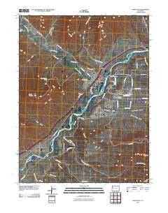 Parachute Colorado Historical topographic map, 1:24000 scale, 7.5 X 7.5 Minute, Year 2010