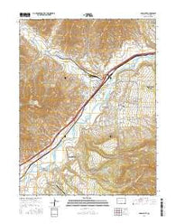 Parachute Colorado Current topographic map, 1:24000 scale, 7.5 X 7.5 Minute, Year 2016