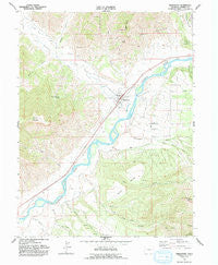 Parachute Colorado Historical topographic map, 1:24000 scale, 7.5 X 7.5 Minute, Year 1962