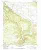 Paradox Colorado Historical topographic map, 1:24000 scale, 7.5 X 7.5 Minute, Year 1960