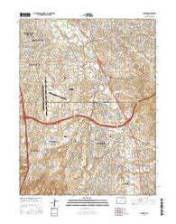 Parker Colorado Current topographic map, 1:24000 scale, 7.5 X 7.5 Minute, Year 2016