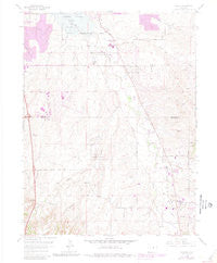Parker Colorado Historical topographic map, 1:24000 scale, 7.5 X 7.5 Minute, Year 1965
