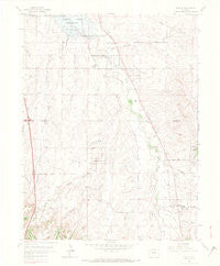 Parker Colorado Historical topographic map, 1:24000 scale, 7.5 X 7.5 Minute, Year 1965