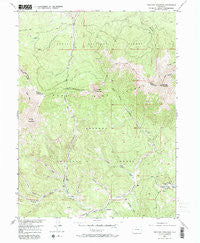 Parkview Mountain Colorado Historical topographic map, 1:24000 scale, 7.5 X 7.5 Minute, Year 1956