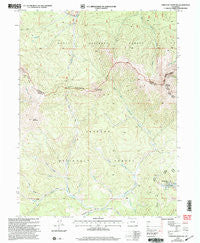 Parkview Mountain Colorado Historical topographic map, 1:24000 scale, 7.5 X 7.5 Minute, Year 2000