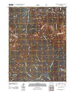 Parkview Mountain Colorado Historical topographic map, 1:24000 scale, 7.5 X 7.5 Minute, Year 2011