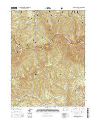 Parkview Mountain Colorado Current topographic map, 1:24000 scale, 7.5 X 7.5 Minute, Year 2016