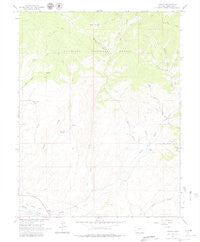 Parlin Colorado Historical topographic map, 1:24000 scale, 7.5 X 7.5 Minute, Year 1964