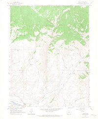 Parlin Colorado Historical topographic map, 1:24000 scale, 7.5 X 7.5 Minute, Year 1964