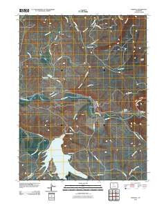 Parshall Colorado Historical topographic map, 1:24000 scale, 7.5 X 7.5 Minute, Year 2010