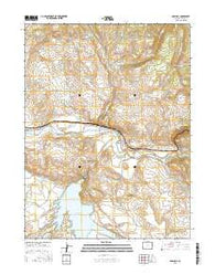Parshall Colorado Current topographic map, 1:24000 scale, 7.5 X 7.5 Minute, Year 2016