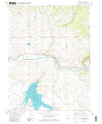 Parshall Colorado Historical topographic map, 1:24000 scale, 7.5 X 7.5 Minute, Year 1980