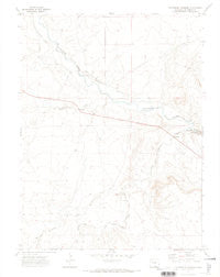 Parshall Colorado Historical topographic map, 1:24000 scale, 7.5 X 7.5 Minute, Year 1971