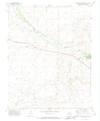 Patterson Crossing Colorado Historical topographic map, 1:24000 scale, 7.5 X 7.5 Minute, Year 1971