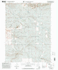 Pawnee Buttes Colorado Historical topographic map, 1:24000 scale, 7.5 X 7.5 Minute, Year 1997