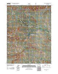 Pawnee Buttes Colorado Historical topographic map, 1:24000 scale, 7.5 X 7.5 Minute, Year 2011