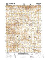 Pawnee Buttes Colorado Current topographic map, 1:24000 scale, 7.5 X 7.5 Minute, Year 2016