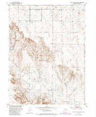 Peace Valley School Colorado Historical topographic map, 1:24000 scale, 7.5 X 7.5 Minute, Year 1951