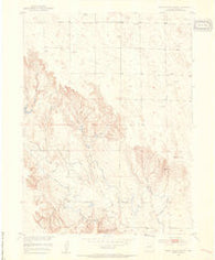 Peace Valley School Colorado Historical topographic map, 1:24000 scale, 7.5 X 7.5 Minute, Year 1951