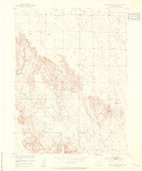 Peace Valley School Colorado Historical topographic map, 1:24000 scale, 7.5 X 7.5 Minute, Year 1951