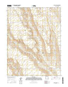 Peace Valley Colorado Current topographic map, 1:24000 scale, 7.5 X 7.5 Minute, Year 2016