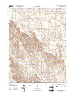 Peace Valley School Colorado Historical topographic map, 1:24000 scale, 7.5 X 7.5 Minute, Year 2013