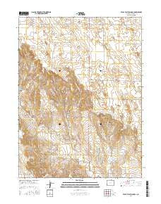 Peace Valley School Colorado Current topographic map, 1:24000 scale, 7.5 X 7.5 Minute, Year 2016