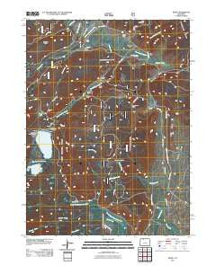 Pearl Colorado Historical topographic map, 1:24000 scale, 7.5 X 7.5 Minute, Year 2011