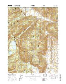 Pearl Colorado Current topographic map, 1:24000 scale, 7.5 X 7.5 Minute, Year 2016
