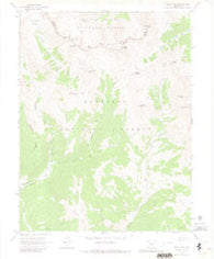Pearl Pass Colorado Historical topographic map, 1:24000 scale, 7.5 X 7.5 Minute, Year 1961