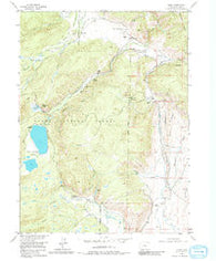Pearl Colorado Historical topographic map, 1:24000 scale, 7.5 X 7.5 Minute, Year 1955