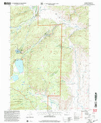 Pearl Colorado Historical topographic map, 1:24000 scale, 7.5 X 7.5 Minute, Year 2000