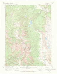 Pearl Colorado Historical topographic map, 1:62500 scale, 15 X 15 Minute, Year 1956