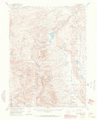 Pearl Colorado Historical topographic map, 1:62500 scale, 15 X 15 Minute, Year 1956