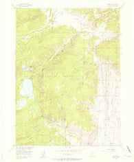 Pearl Colorado Historical topographic map, 1:24000 scale, 7.5 X 7.5 Minute, Year 1955