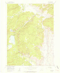 Pearl Colorado Historical topographic map, 1:24000 scale, 7.5 X 7.5 Minute, Year 1955
