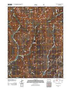 Pearl Pass Colorado Historical topographic map, 1:24000 scale, 7.5 X 7.5 Minute, Year 2011