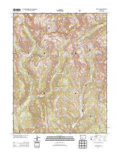 Pearl Pass Colorado Historical topographic map, 1:24000 scale, 7.5 X 7.5 Minute, Year 2013