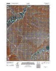 Peck Mesa Colorado Historical topographic map, 1:24000 scale, 7.5 X 7.5 Minute, Year 2010
