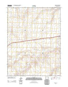 Peconic Colorado Historical topographic map, 1:24000 scale, 7.5 X 7.5 Minute, Year 2013