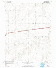 Peconic Colorado Historical topographic map, 1:24000 scale, 7.5 X 7.5 Minute, Year 1969