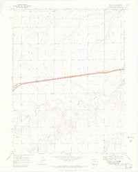 Peconic Colorado Historical topographic map, 1:24000 scale, 7.5 X 7.5 Minute, Year 1969