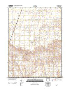 Peetz Colorado Historical topographic map, 1:24000 scale, 7.5 X 7.5 Minute, Year 2013
