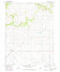 Peyton Colorado Historical topographic map, 1:24000 scale, 7.5 X 7.5 Minute, Year 1970