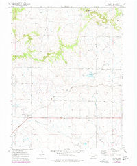 Peyton Colorado Historical topographic map, 1:24000 scale, 7.5 X 7.5 Minute, Year 1970