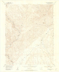 Phantom Canyon Colorado Historical topographic map, 1:24000 scale, 7.5 X 7.5 Minute, Year 1954