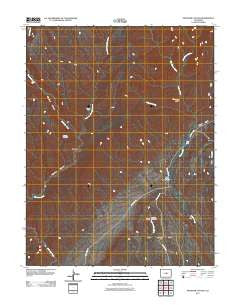 Phantom Canyon Colorado Historical topographic map, 1:24000 scale, 7.5 X 7.5 Minute, Year 2011